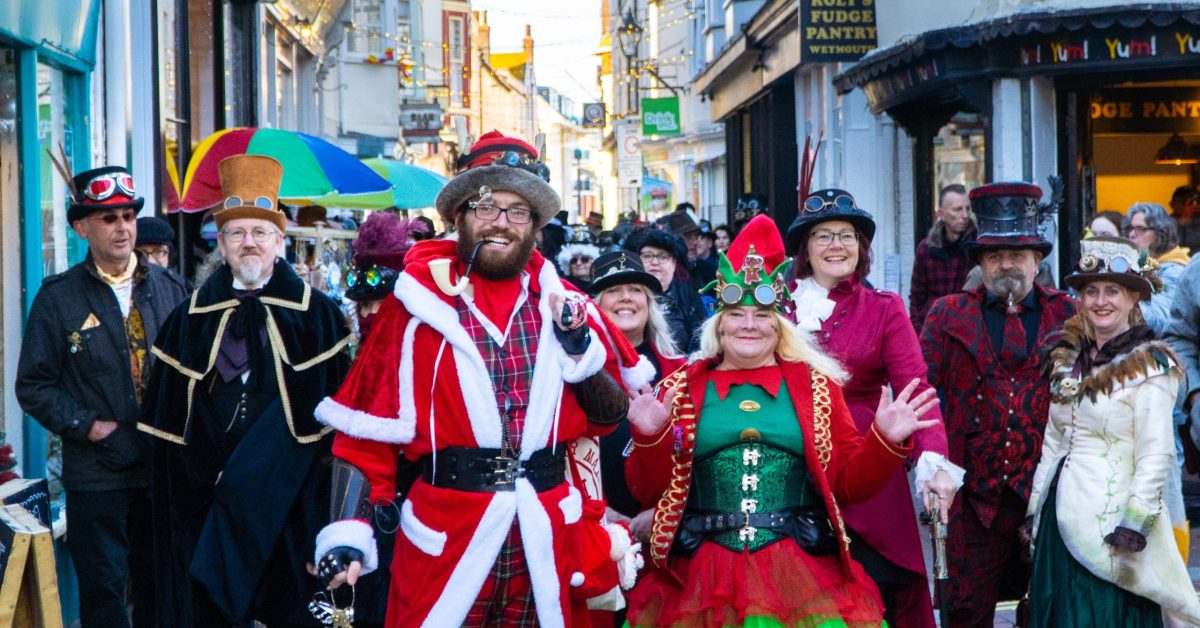 Steampunk in Weymouth - December 2021